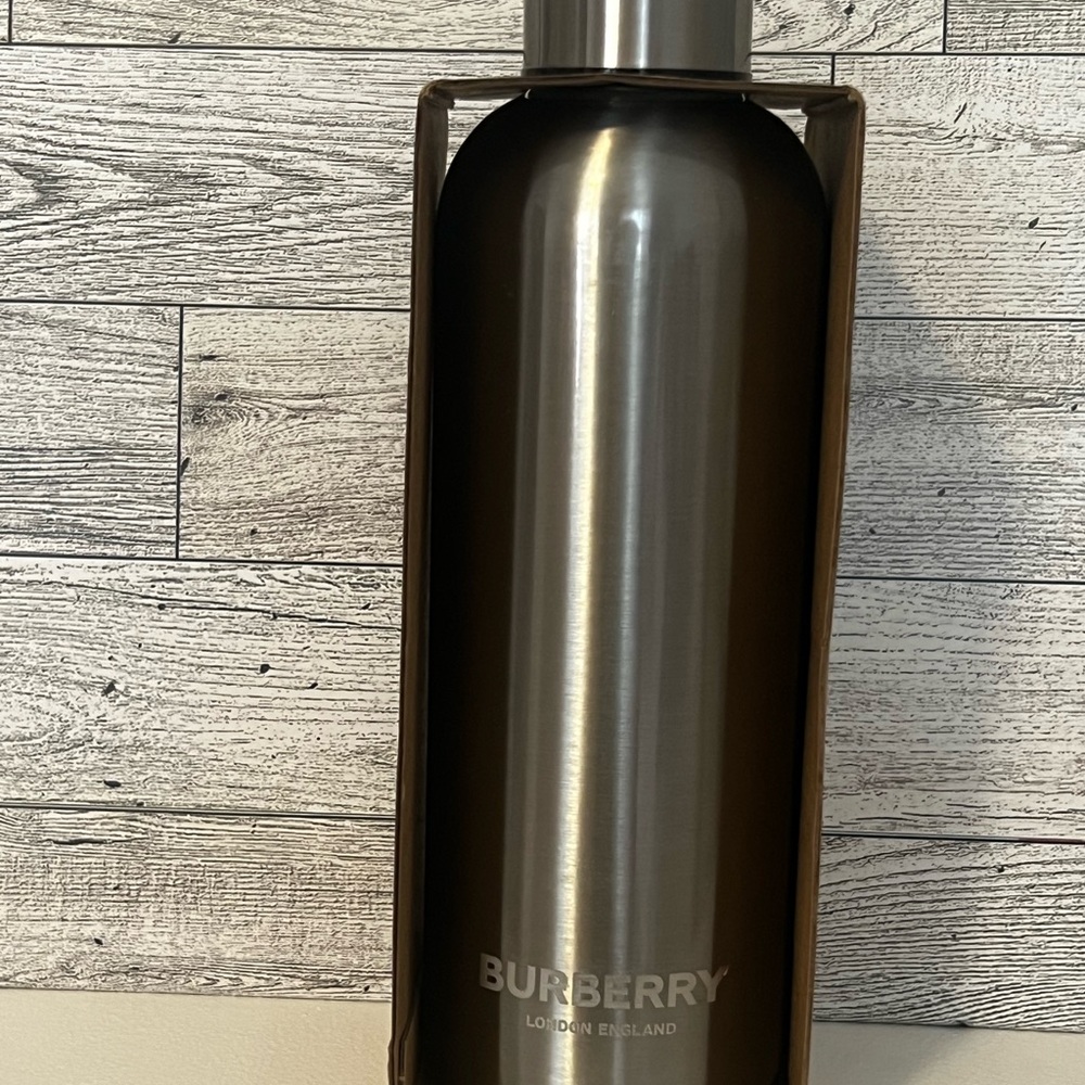 GWP- Burberry Silver Water Bottle